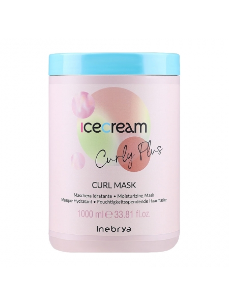 Маска для кучерявых волос Inebrya Ice Cream Curl Mask 1000 мл