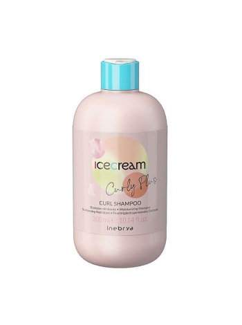 Зволожуючий шампунь Inebrya Ice Cream Curl Shampoo для кучерявого волосся 300 мл