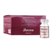 Кератиновий лосьйон Inebrya SheCare Extra Shine Lotion для сяйва волосся, 12x12 мл (упаковка)