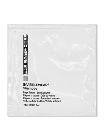 Текстурирующий шампунь Paul Mitchell Invisiblewear Shampoo для тонких волос, саше 7,4 мл