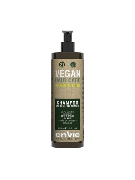 Шампунь Envie Vegan After Color Shampoo Murumuru Butter для окрашенных волос с маслом муру муру (EN863), 500 мл (заводская)