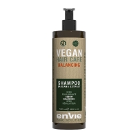 Балансуючий шампунь Envie Vegan Balancing Shampoo Bardana Extract для жирної шкіри голови (EN853), 500 мл (заводська)