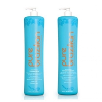 Разглаживающий набор для волос Pure Brazilian Acai Anti-Frizz шампунь и кондиционер 