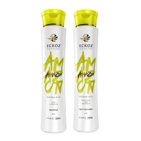 Набір кератину Eckoz Professional Amazon Acai&Guarana шампунь і кератин, 100/200 г (розлив)