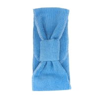 Косметическая повязка на голову Professional HS 00739 широкая на липучке махровая 