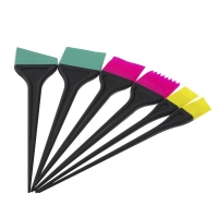 Кисти-лопатки для окрашивания и смешивания силиконовые SHAVE SWATCH набор 6 шт.