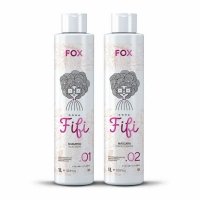 Набір для кератинового випрямлення волосся Fox Dona Fifi, 2х200 г (розлив)