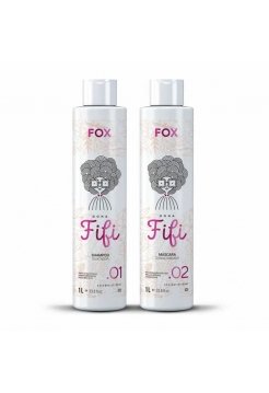 Набор для кератинового выпрямления волос Fox Dona Fifi, 2х50 г (разлив)