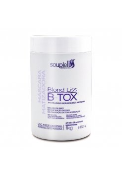 Ботокс SoupleLiss Mascara Matizadora B-tox Blond для блонда с антижелтым эффектом, 50 г (разлив)