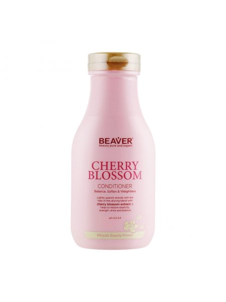 Кондиціонер для щоденного застосування Beaver Cherry Blossom Conditioner з екстрактом квітів cакури