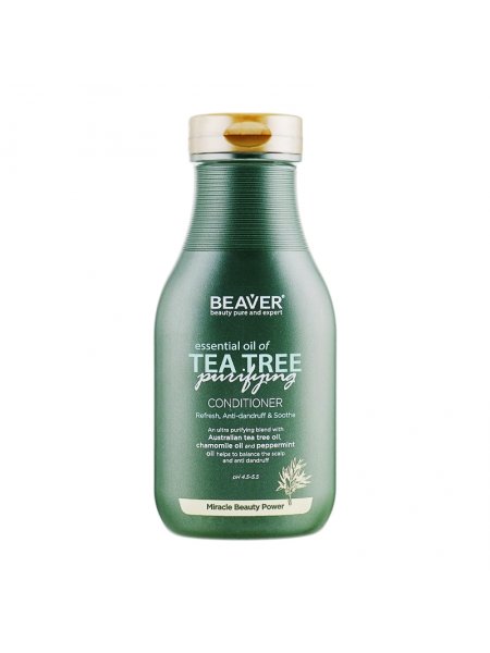 Кондиціонер для жирного волосся Beaver Tea Tree Purifying Conditioner з олією чайного дерева
