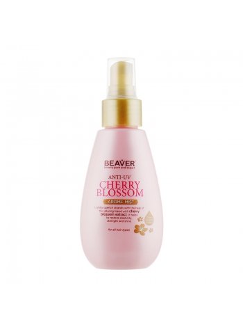 Зміцнюючий арома-спрей для волосся Beaver Cherry Blossom Aroma Mist Refreshing Spray, 100 мл