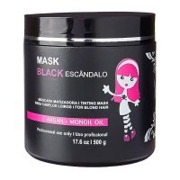 Тонуюча маска Maria Escandalosa Mascara Matizadora Mask Black для освітленого волосся, 500 мл (заводська)