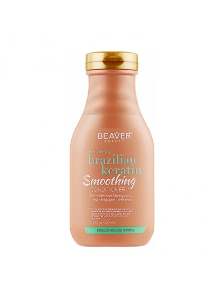 Кондиціонер з кератином Beaver Brazilian Keratin Smoothing Conditioner для еластичності волосся