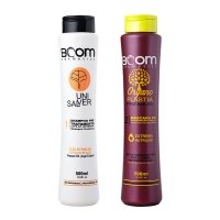 Набор кератина BOOM Cosmetics Organoplastia Premium для выпрямления волос, 100/200 г (разлив)