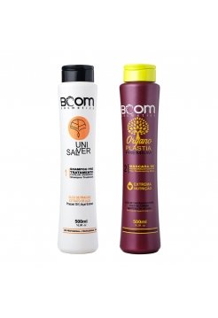 Набір кератину BOOM Cosmetics Organoplastia Premium для вирівнювання волосся, 30/50 г (розлив)