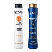Набор кератина BOOM Cosmetics Amazon Oil для выпрямления волос, 50/100 г (разлив)