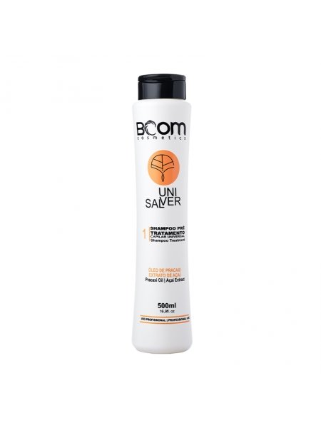 Технический шампунь BOOM Cosmetics Universal Shampoo для глубокой очистки волос, 500 мл (заводская)