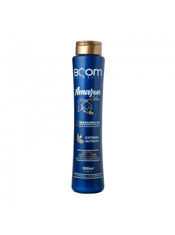 Кератин BOOM Cosmetics Amazon Oil для вирівнювання волосся, 500 мл (заводська)