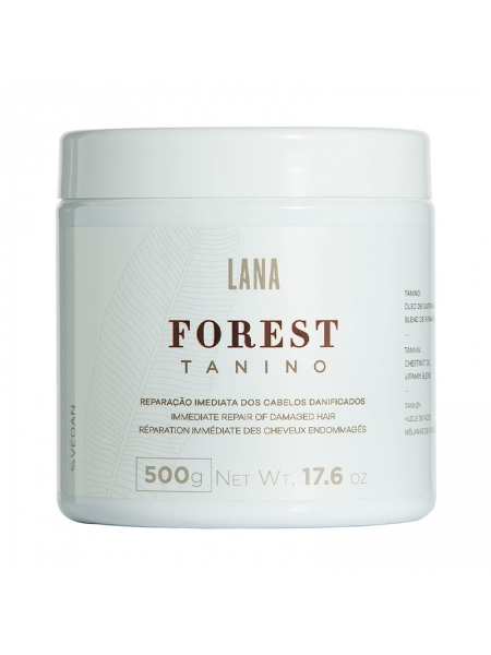 Маска Lana Brasiles Forest Tanino Mask для восстановления поврежденных волос, 100 г (разлив)