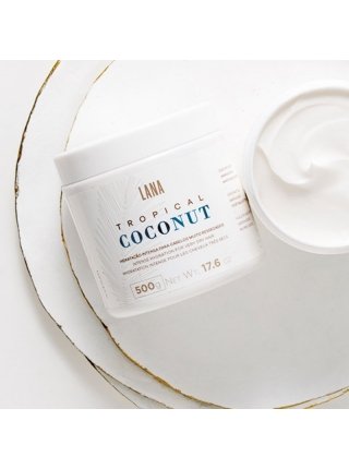 Маска Lana Brasiles Tropical Coconut Mask для интенсивного увлажнения волос 500 г