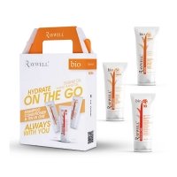 Дорожній набір Raywell Bio Hidra Travel Kit шампунь, маска та крем 10 в 1 для зволоження волосся (RR381), 3*100 мл