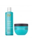 Зволожуючий набір Moroccanoil Hydrating шампунь і маска для сухого та фарбованого волосся