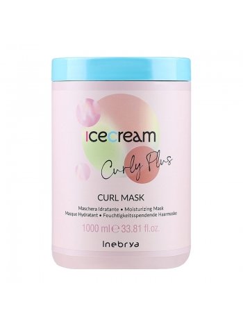 Маска для кучерявых волос Inebrya Ice Cream Curl Mask 1000 мл