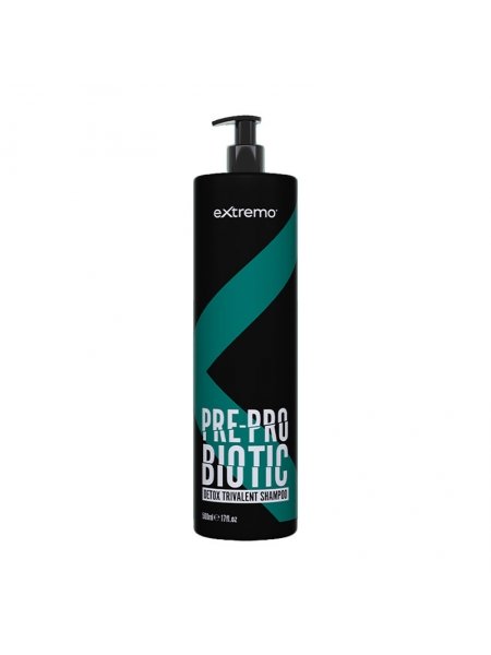 Шампунь Extremo Pre-Probiotic Detox Trivalent Shampoo трехвалентный с пробиотиком (EX226), 500 мл (заводская)