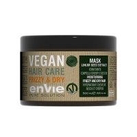 Зволожуюча маска Envie Vegan Frizzy and Dry Mask Linum Seed Extract для сухого і кучерявого волосся (EN861)