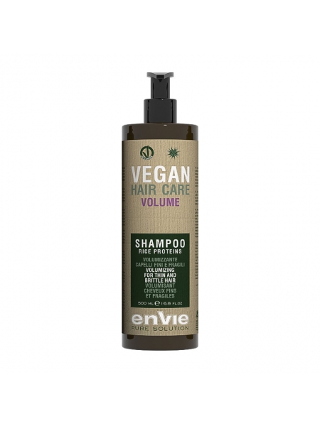 Шампунь Envie Vegan Volume Shampoo Rice Proteins для объема тонких и ломких волос (EN855), 150 г (разлив)