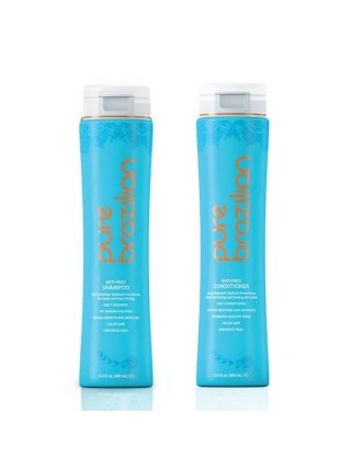 Розгладжуючий набір для волосся Pure Brazilian Acai Anti-Frizz шампунь та кондиціонер 