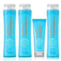 Розгладжуючий набір для волосся Pure Brazilian Acai Anti-Frizz 400/400/237/400 мл