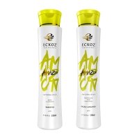 Набор Eckoz Professional Amazon Cacau&Argan Oil шампунь глубокой очистки и кератин, 100/200 г (разлив)