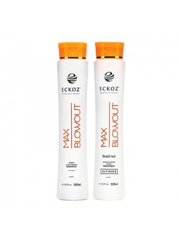 Набор Max Blowout Ultimate шампунь глубокой очистки и кератин, 30/50 г (разлив)