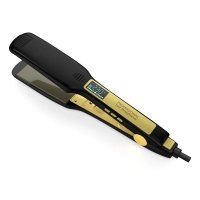 Професійна титанова прасочка для випрямлення волосся Professional Hair Straightener з цифровим РК-дисплеєм