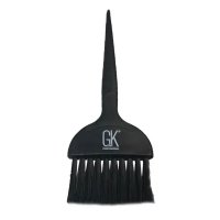 Профессиональная кисть GKhair для нанесения кератина и краски с длинной щетиной, черная