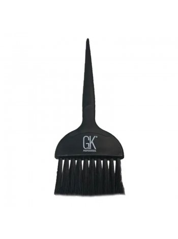 Профессиональная кисть GKhair для нанесения кератина и краски с длинной щетиной, черная