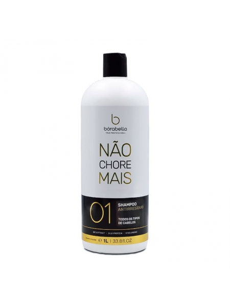 Шампунь глибокого очищення для волосся Borabella Nаo Chore Mais Antirresiduo Shampoo, 50 г (розлив)