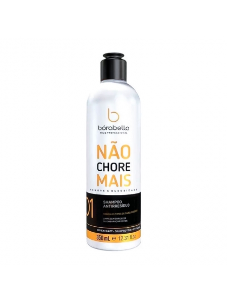 Шампунь глибокого очищення для волосся Borabella Nаo Chore Mais Antirresiduo Shampoo 350 мл (заводська)