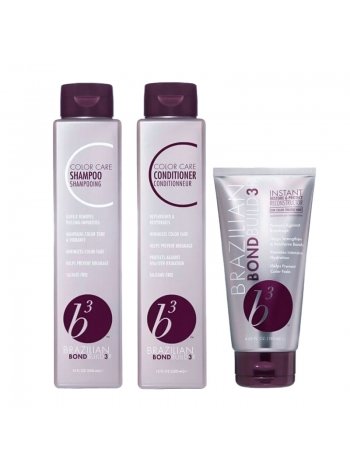 Набір B3 Color Care шампунь, кондиціонер та маска для збереження кольору волосся, 350/350/180 мл