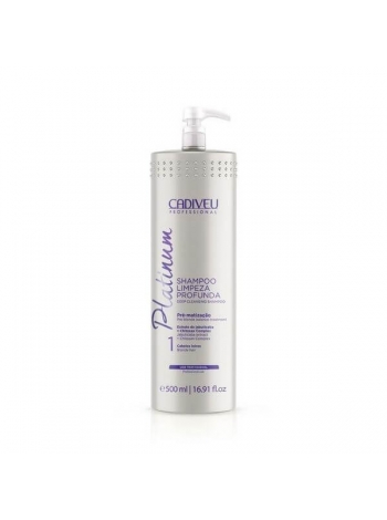 Шампунь Cadiveu Platinum Deep Cleansing Shampoo (крок 1)