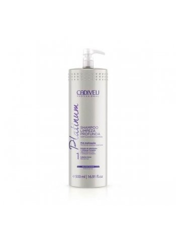 Шампунь Cadiveu Platinum Deep Cleansing Shampoo (крок 1)