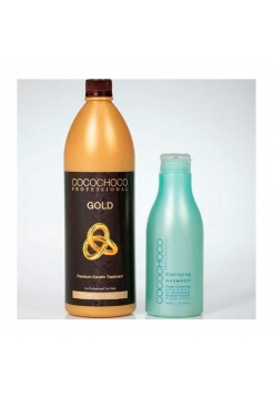 Набор Cocochoco Gold для кератинового выпрямления, 400/1000 мл (заводские)