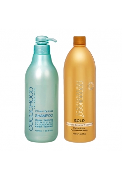 Набір Cocochoco Gold для кератинового випрямлення, 30/50 г (розлив)