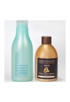 Набір Cocochoco Gold для кератинового випрямлення, 400/250 мл (заводські)