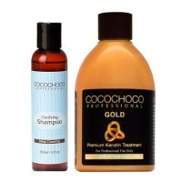 Набір Cocochoco Gold для кератинового випрямлення, 150/250 мл (заводські)