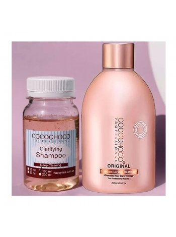Набор Cocochoco Original для кератинового выпрямления, 100 г (разлив) / 250 мл (заводская)