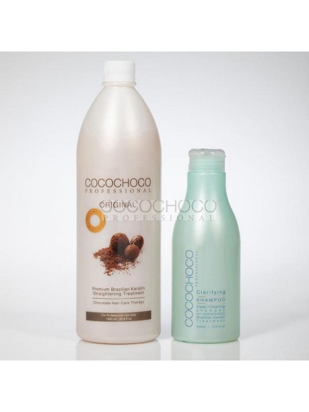 Набор Cocochoco Original для кератинового выпрямления, 400/1000 мл (заводские)