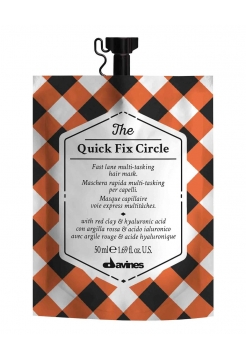 Мaска Davines The Quick Fix Circle Mаsk мгновенно действующая для увлажнения и разглаживания волос (50 мл)